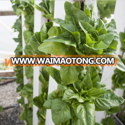 high quality pvc material vertical hydroponic system